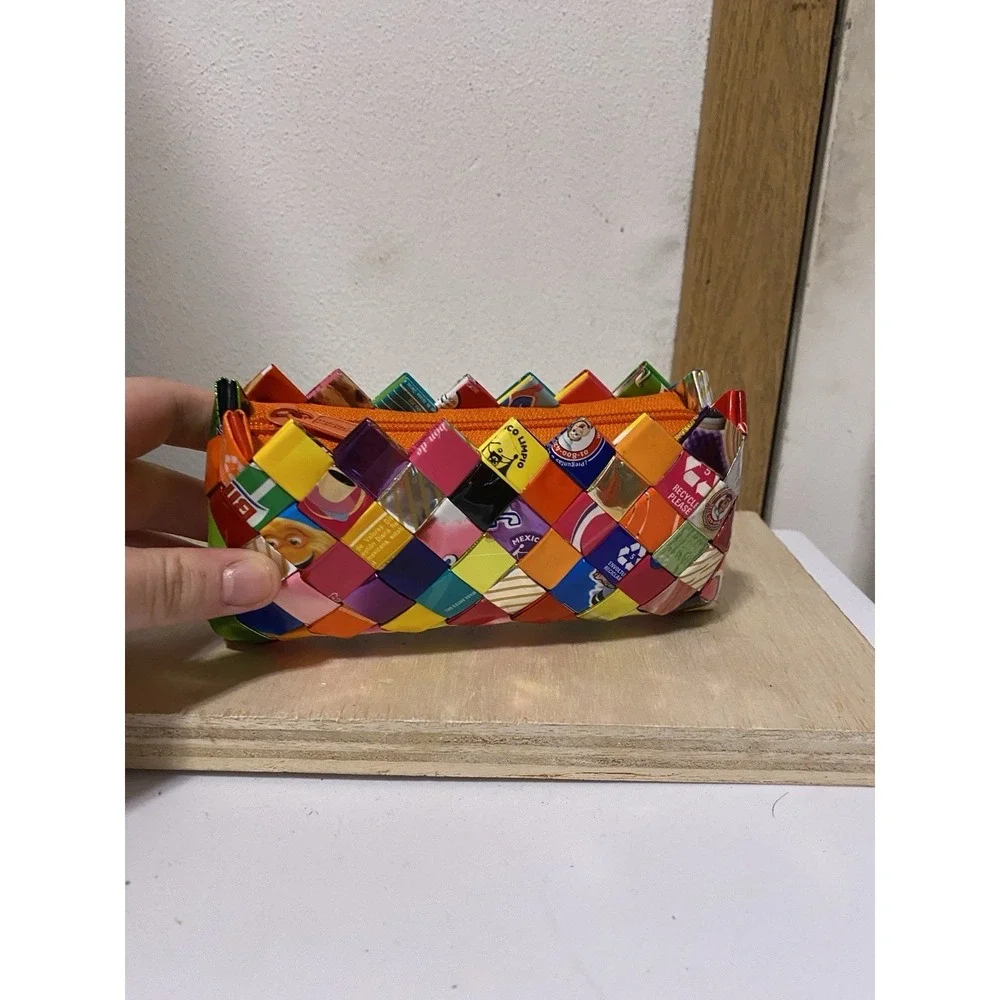 Candy Wrapper Wove Pencil Case